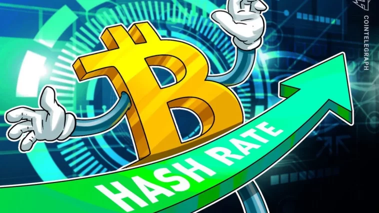 Bitcoin Hash Rate Soars